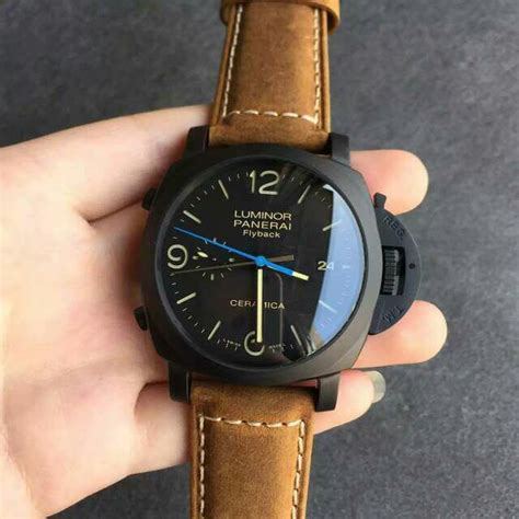 panerai 1950 flyback replica|panerai luminor flyback review.